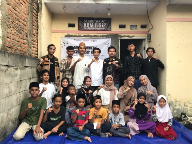
					Mahasiswa FISIP UPG Gelar Batal Bareng Bersama Anak Yatim-piatu