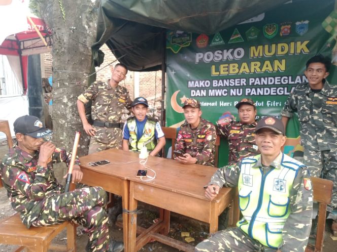 
					Jelang Lebaran GP Ansor Banser Kabupaten Pandeglang Buka Posko Mudik Di Beberapa Titik