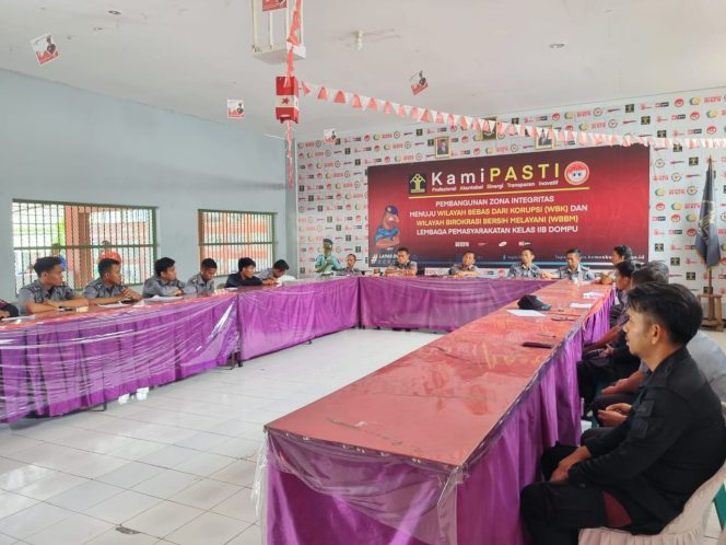 
					Rapat penguatan Kedisiplinan & Integritas Dipimpin Kalapas
