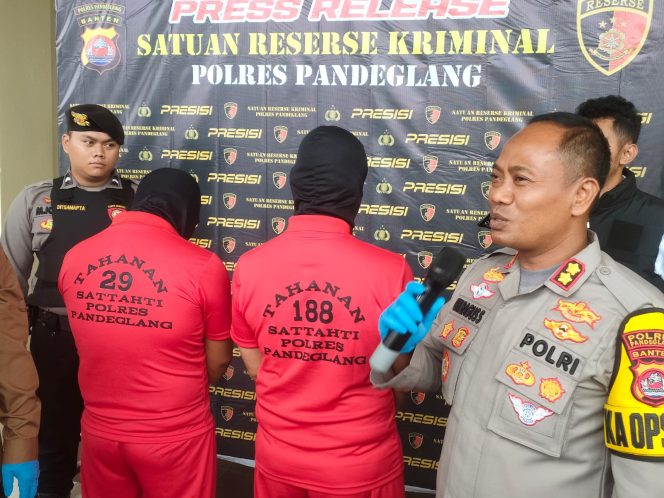 
					Kasus Kredit Fiktif Bank BJB Labuan, Polres Pandeglang Tahan 2 Tersangka