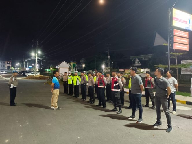 
					Prioritas Kamtibmas Wilkum Polres Simalungun Giat Blue Light Patrol Dipimpin Kasat Intelkam 