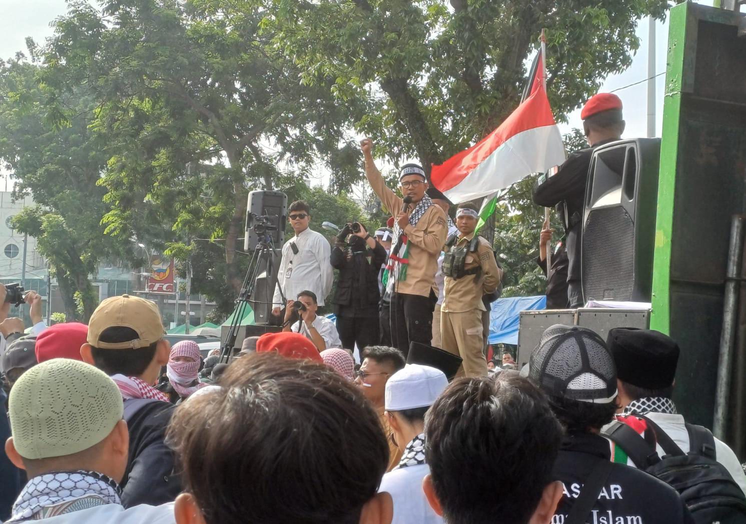 Aksi Solidaritas Palestina Sumatera Utara, Ini Pesan Ketua JPRMI Kota Medan