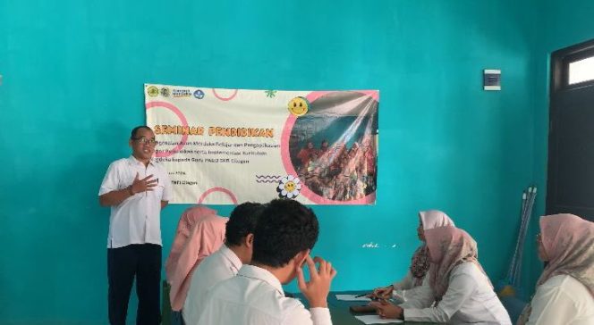 
					Program Magang: Mahasiswa Untirta Pendidikan Non Formal Gelar Seminar Pendidikan Khusus Guru