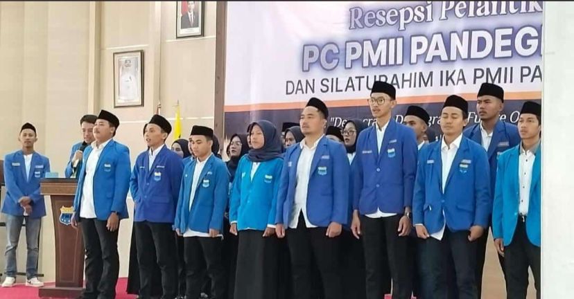 Sah ! Resepsi Pelantikan PC PMII Pandeglang Di Nahkodai Kepengurusan Yang Baru