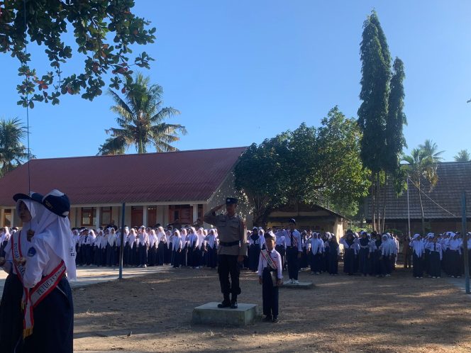 
					Sosialisasi Tertib Berlalulintas Dan Kenakalan Remaja Di SMPN I
