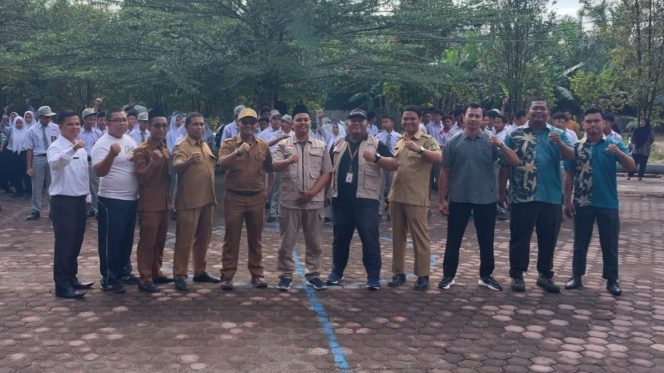 
					Dorong Peningkatan Pemilih Pemula, Panwascam Sirapit Langkat Sosialisasi Di SMK Negeri 1