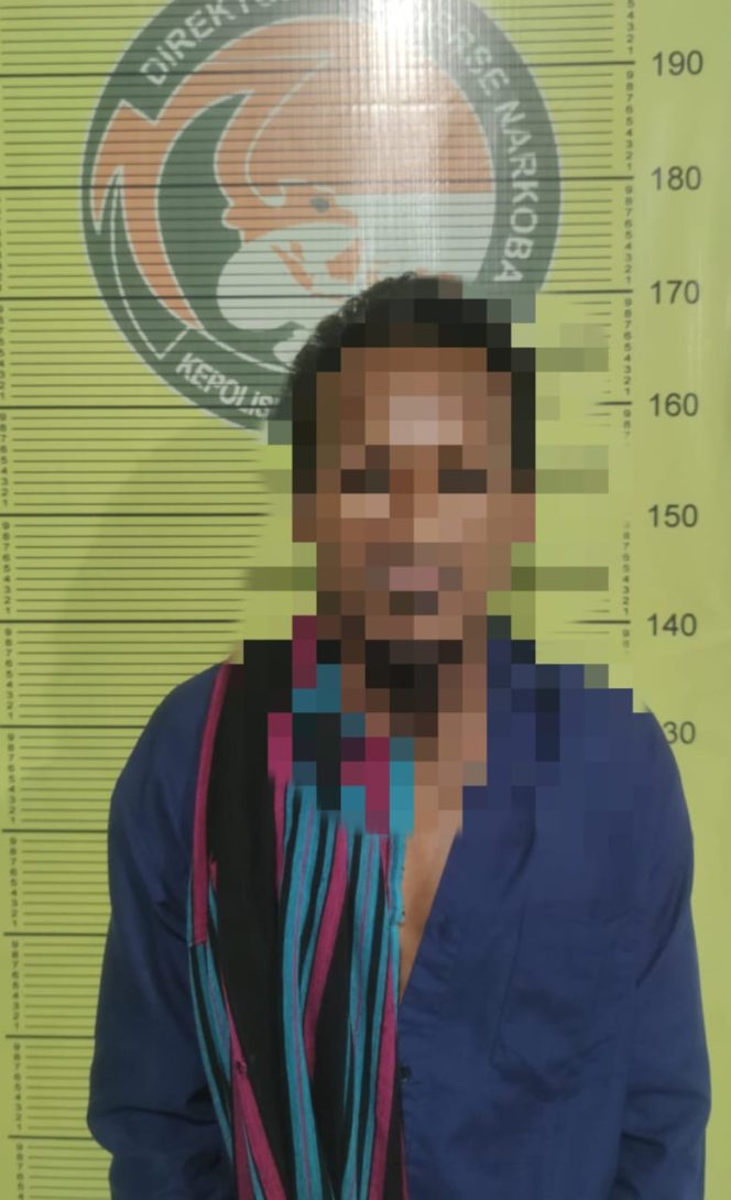 
					Foto tersangka pengedar narkoba dibekuk polisi (Dok : Istimewa)