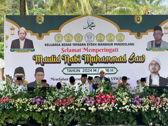 
					Milad Ke 10 STKIP Syekh Manshur Pandeglang Gelar Maulid