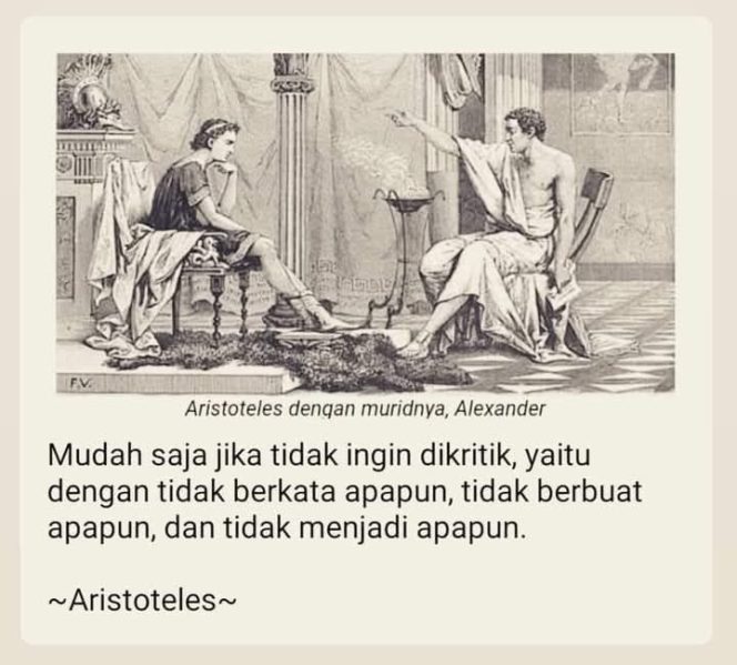 
					Aris Toteles Menginspirasi