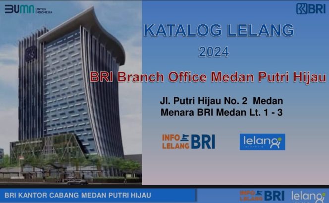 
					BRI Branch Office Medan Putri Hijau Adakan Lelang Rumah dan Ruko, Harga Mulai Rp70 Jutaan, Cek di Sini (Istimewa)