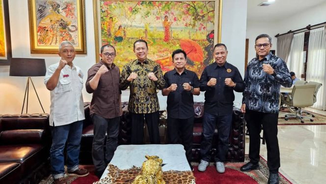
					Bertemu Ketua KONI NTT dan Wakil Ketua KONI NTB : Bamsoet Pastikan Tarung Derajat Siap Cabor PON 2028