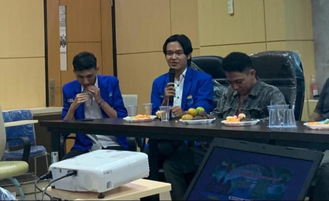 
					Foto komisariat PMII Unma Malingping Saat Audiensi (Ist)