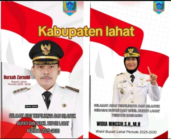 
					Jajaran Media Mengucapkan Selamat & Sukses Atas Pelantikan Bapak H. Bursah Zarnubi, SE & Ibu Widia Ningsih, SH.MH