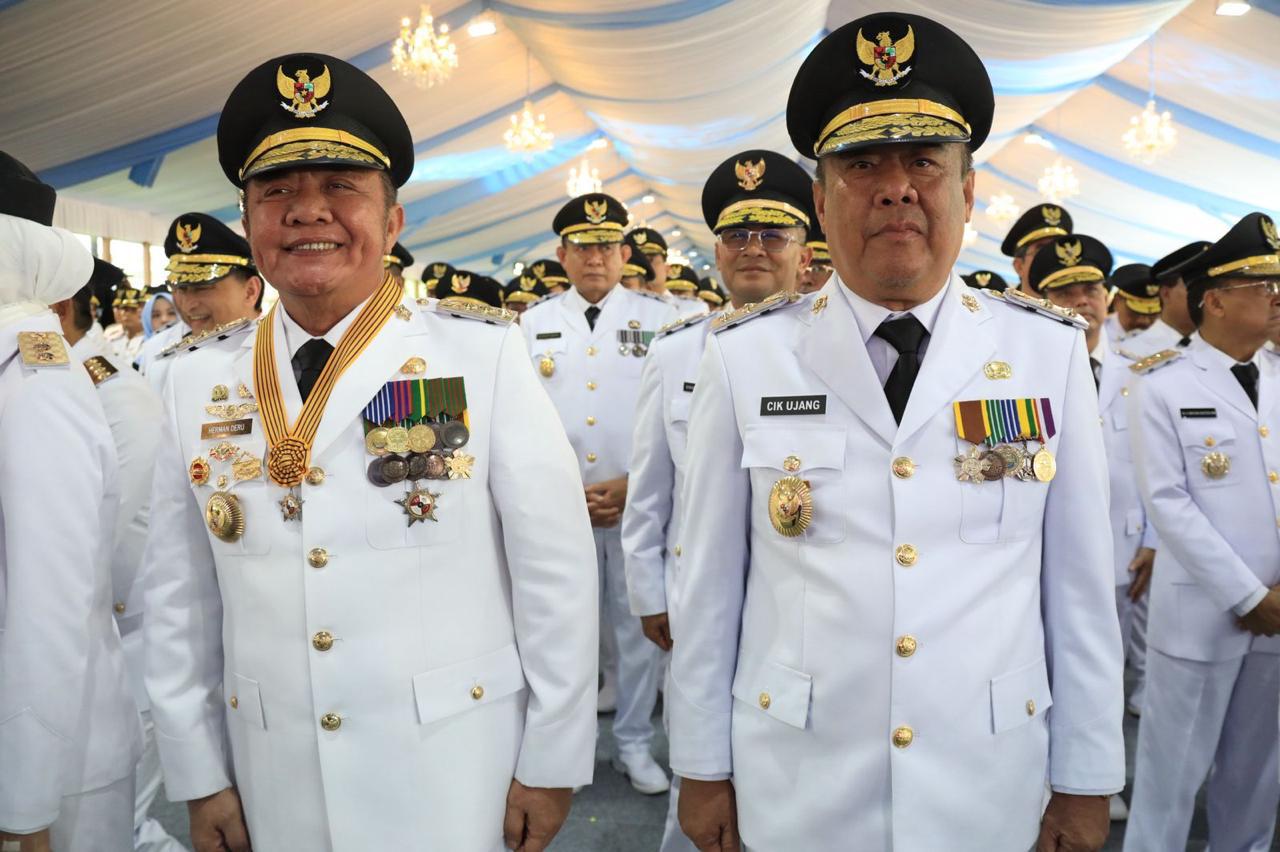 Presiden Republik Indonesia Resmi Lantik HD-CU Sebagai Gubernur dan Wakil Gubernur Sumatera Selatan Periode 2025-2030