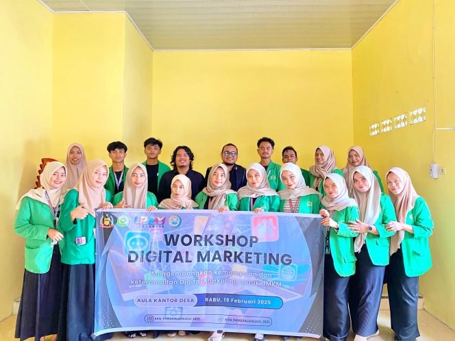 
					Mahasiswa KKN 9 IAIN Langsa Sukses Menggelar Kegiatan Workshop Digital Marketing Sebagai Wadah