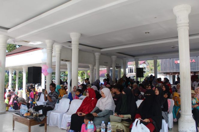 
					Meriah! Ratusan Peserta dari Yayasan Al Marhamah Langsa Penuhi Lapangan Merdeka (Ist)