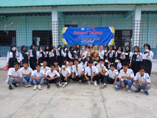 
					Pelantikan Pengurus OSIS SMK Chandra Karya dan MTs Al-Muhyiddin 