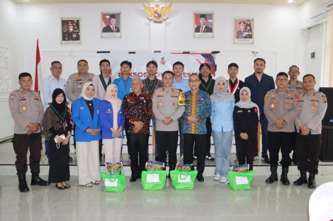 
					Bakti Sosial Polri Presisi Bersama Mahasiswa Dan OKP Sambut Bulan Suci Ramadhan 1446 H
