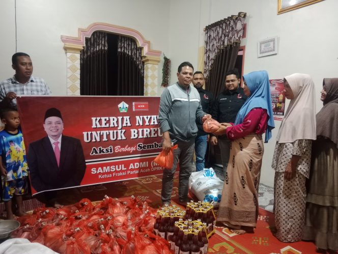 
					Samsul Admi Bagikan 500 Paket Sembako, Ringankan Beban Warga Jelang Ramadan