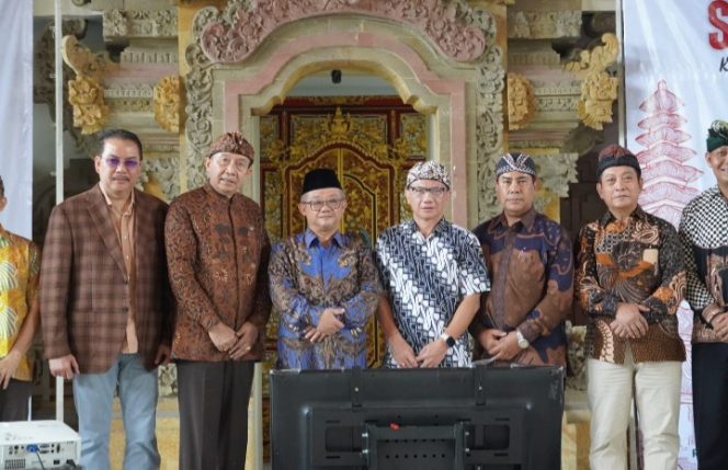 
					Foto: Mendikdasmen, Prof. Abdul Mu’ti sebagai pembicara utama dalam seminar umat Hindu dalam rangkaian perayaan Nyepi (Dok/Ist)