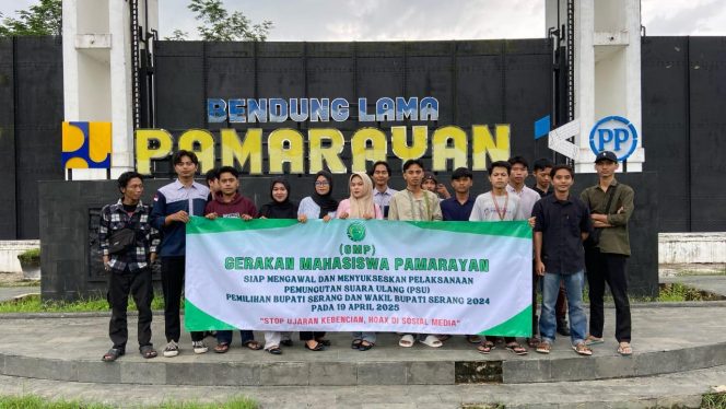
					Gerakan Mahasiswa Pamarayan Gelar Berbagi Takjil dan Deklarasi Pemilu Damai Pada Pemilihan Suara Ulang (PSU)