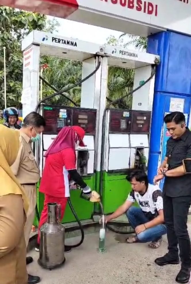 
					Foto. Pemantauan dan pengecekan SPBU Di Kabupaten Lahat