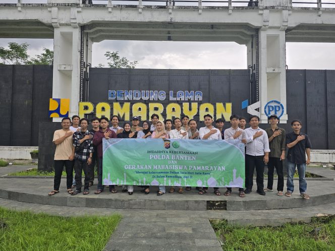 
					Mahasiswa Pamarayan Dukung pemilu damai dalam PSU Kab. Serang (Dok/Ist)