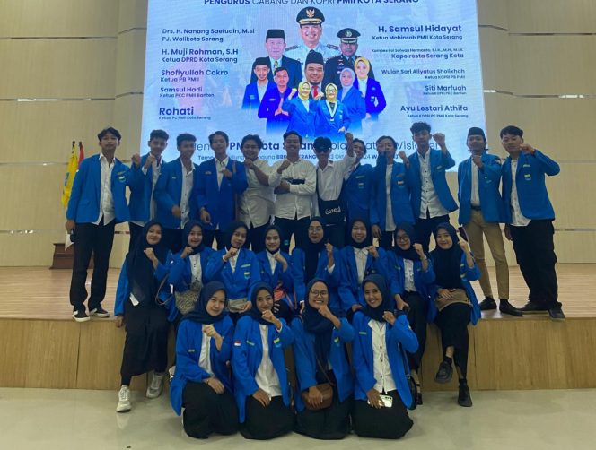 
					Foto. Pengurus PMII Kota Serang