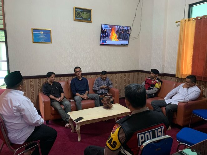 
					Foto. Audensi mahasiswa banten 
