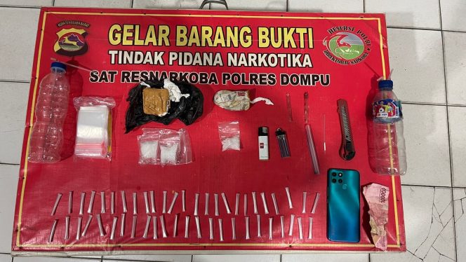 
					Pengedar Barang Haram 26,11 Gram Di Ringkus Tim Satresnarkoba Polres Dompu