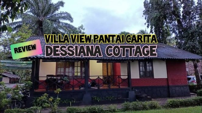 
					Penginapan Vila Desiana Pantai Carita (Dok/Irgi/Nusakata.com)