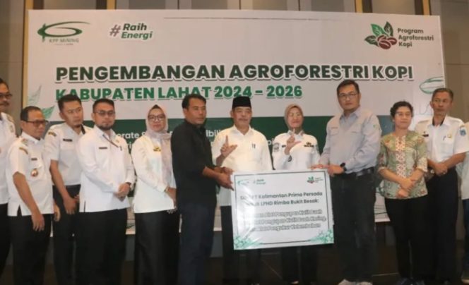 
					Bupati dan Wakil Bupati Lahat Hadiri Kick Off Program Pengembangan Agroforestri Kopi 2024–2026 (Ist)