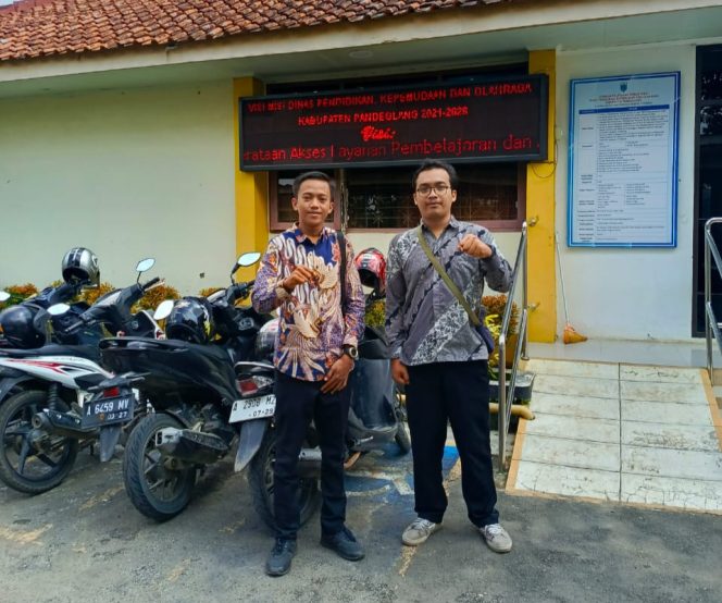 
					Potret IPLP di halaman Kantor Disdikpora Kabupaten Pandeglang (dok. Istimewa)