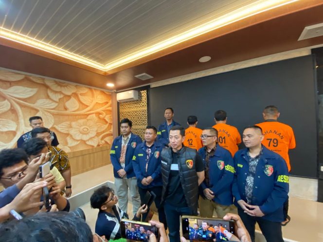 
					Penetapan Tersangka atas dugaan minta jatah proyek (Dok/polda banten)