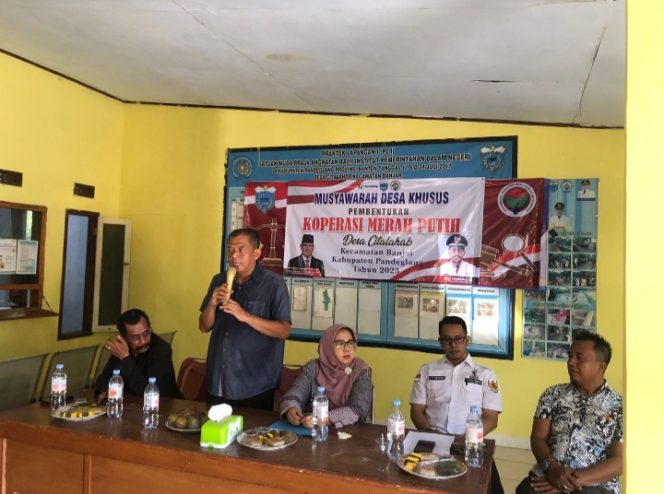 
					Pembentukan Koprasi Desa Didesa Citalahab Kec. Banjar (Dok/Ist)