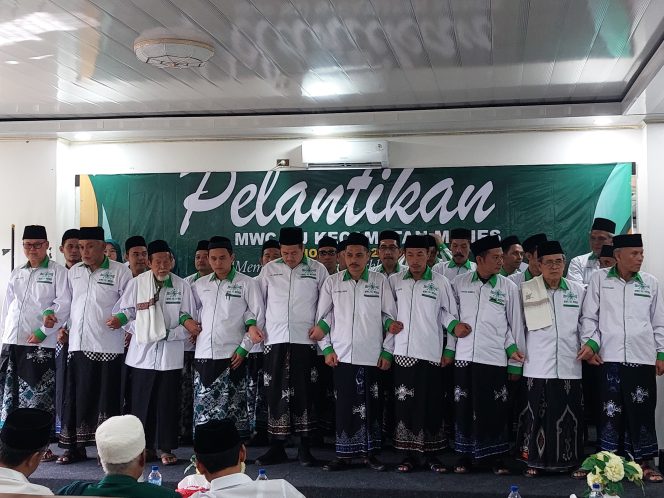 
					MWC NU Menes Resmi Dilantik (Dok/Ist)
