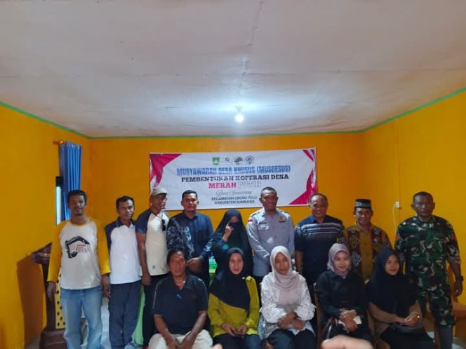 
					Pembentukan Kopdes Desa Senawang, Kec. Orong telu, sumbawa (Ist)