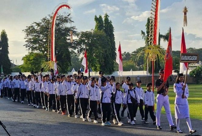 
					Photo: kotingen Kabupaten Karangasem dalam Porjar Bali 2025 (dok: ist)