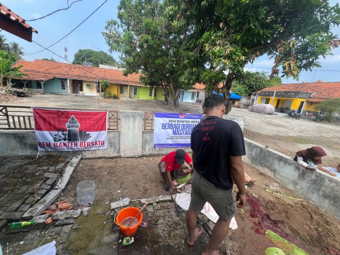 
					Bem Banten Lakukan Kurban Bagi Masyarakat (Ist)