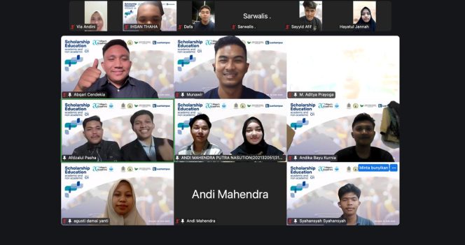 
					Sosialisasi Beasiswa: DEMA UIN Sultanah Nahrasiyah Lhokseumawe dan Abqari Cendekia Kolaborasi Perluas Akses Informasi Mahasiswa (Ist)