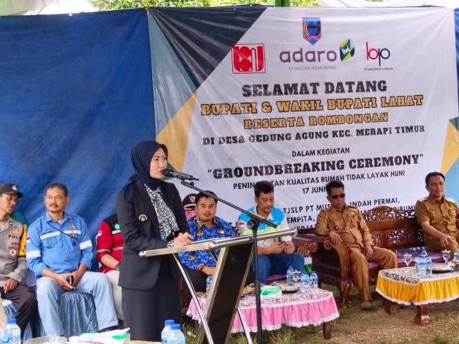 
					Kolaborasi Pemerintah dan Perusahaan Dorong Pembangunan Rumah Layak Huni di Kabupaten Lahat
