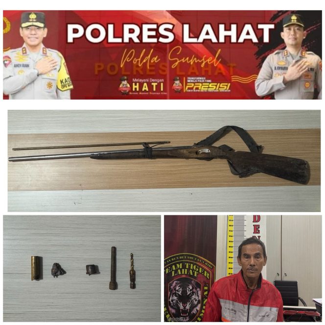 
					Polres Lahat Ungkap Kepemilikan Senpi Ilegal dalam Operasi Senpi Musi 2025