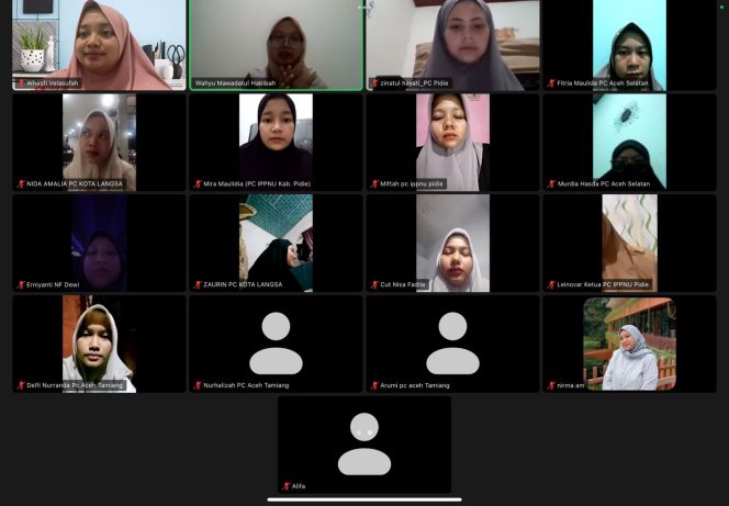 
					IPPNU Provinsi Aceh Bentuk Ulang Kepengurusan Wilayah Masa Khidmat 2025–2028