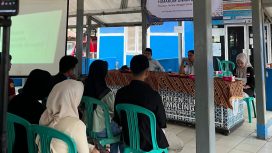 Foto. Workshop Jurnalistik Himakom UNMA Banten (Ist).