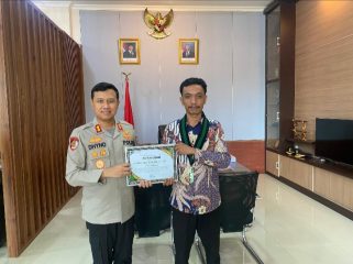 Ketua Umum HMI dan Kapolres Pandeglang (Dok. Istimewa)