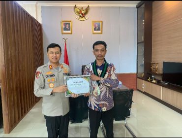 Ketua Umum HMI dan Kapolres Pandeglang (Dok. Istimewa)