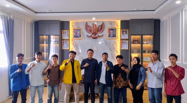 Foto. Forum BEM Pandeglang lakukan audiensi bersama Wakil Bupati Pandeglang (Ist).