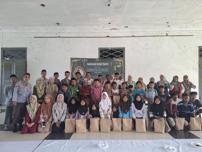 
					Foto. PK IPNU IPPNU BABUNNAJAH Menes gelar santunan anak yatim-piatu di bulan Muharram (Ist).
