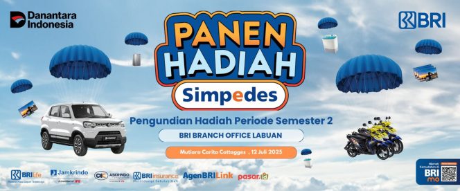 
					BRI KC Labuan Siapkan Undian Panen Hadiah Simpedes, Rebut Mobil hingga TV!