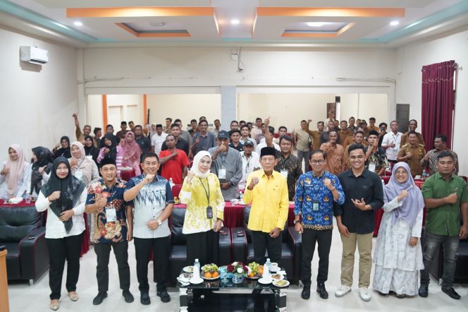 
					Sosialisasi 4 Pilar MPR RI Bersama Tokoh dan Pemuda Golkar Nagan Raya (Ist)